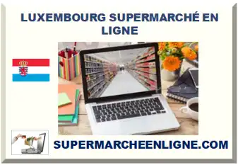 LUXEMBOURG SUPERMARCHÉ EN LIGNE 2026-2027